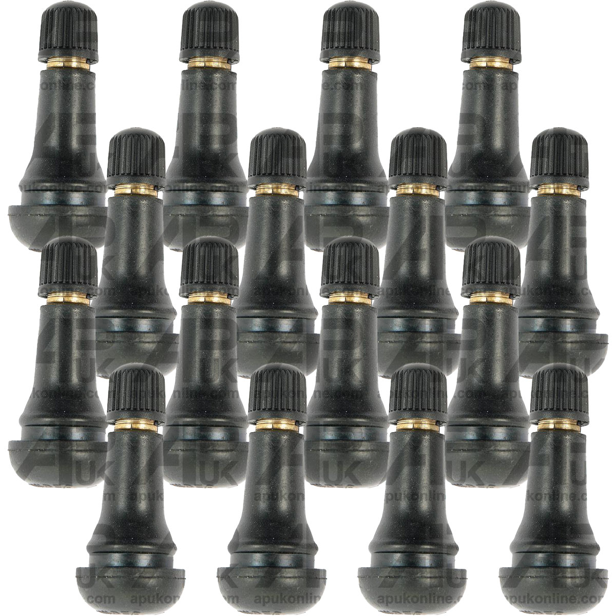 16x Tubeless Tyre Schrader Valve TR413 35mm for Deutz-Fahr Landini Tractor