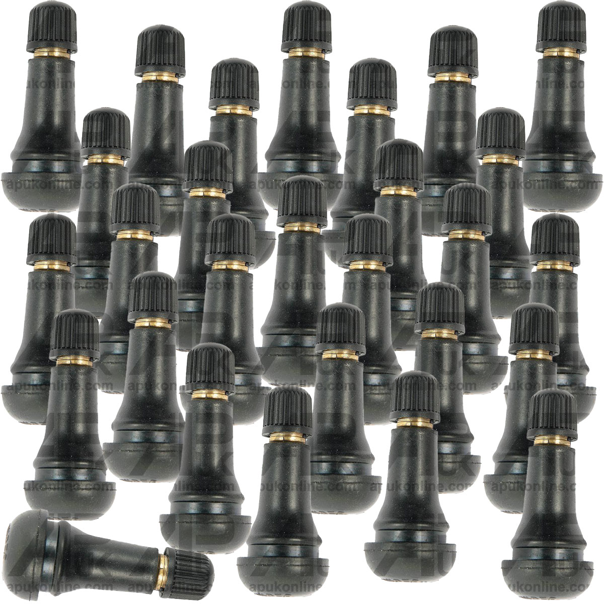 50x Tubeless Tyre Schrader Valve TR413 35mm for Deutz-Fahr Landini Tractor