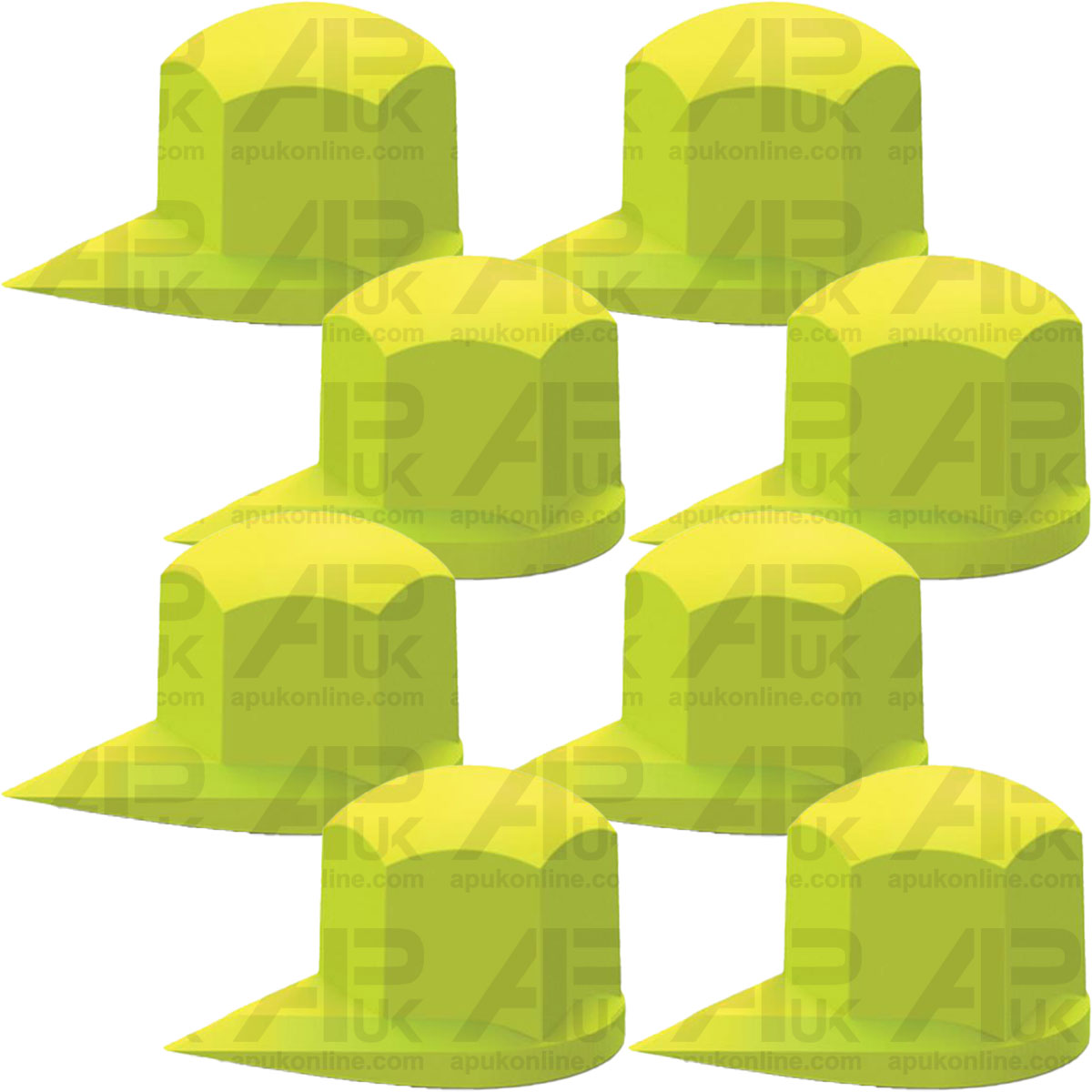 8x Checkpoint Dustite Wheel Nut Indicator Boot Dust Cap 33mm for Lorry Van Fleet