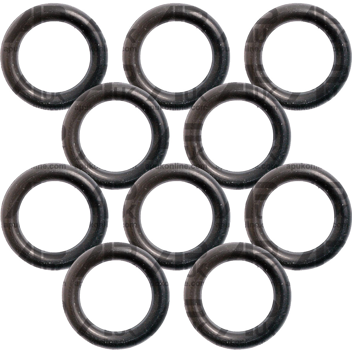 10x O Ring Rubber Oil Seal 7/16&quot; for Massey Ferguson 372 375 382 390 565 Tractor
