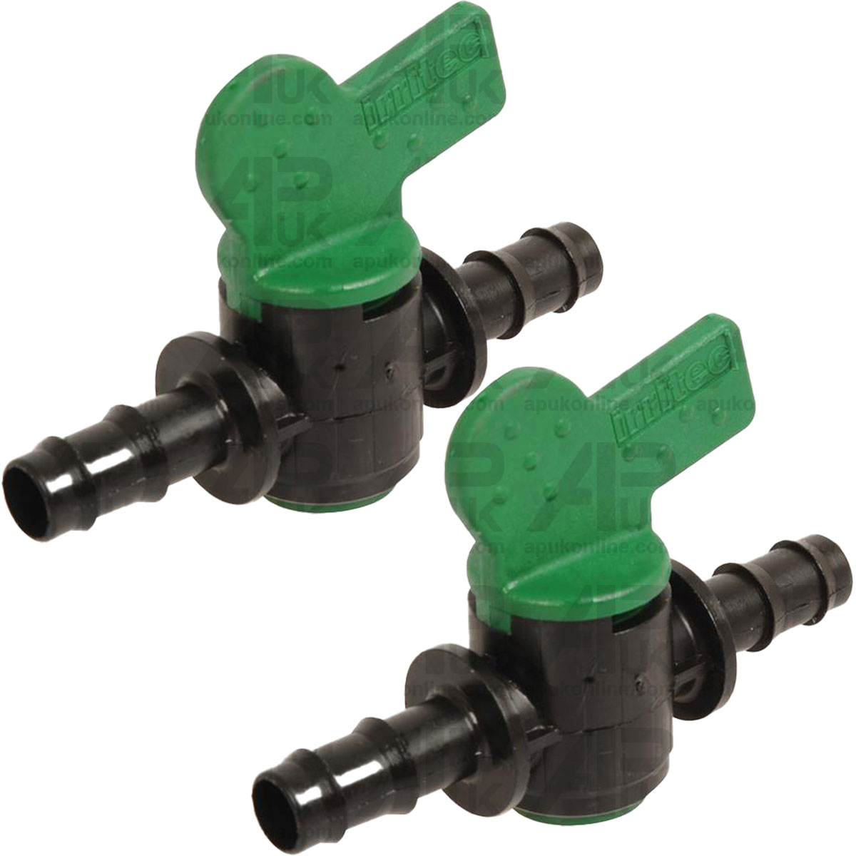 2x Inline Line Tap Shut Off Seal Valve Blanking Nozzle 10mm for ATV Sprayer Hose