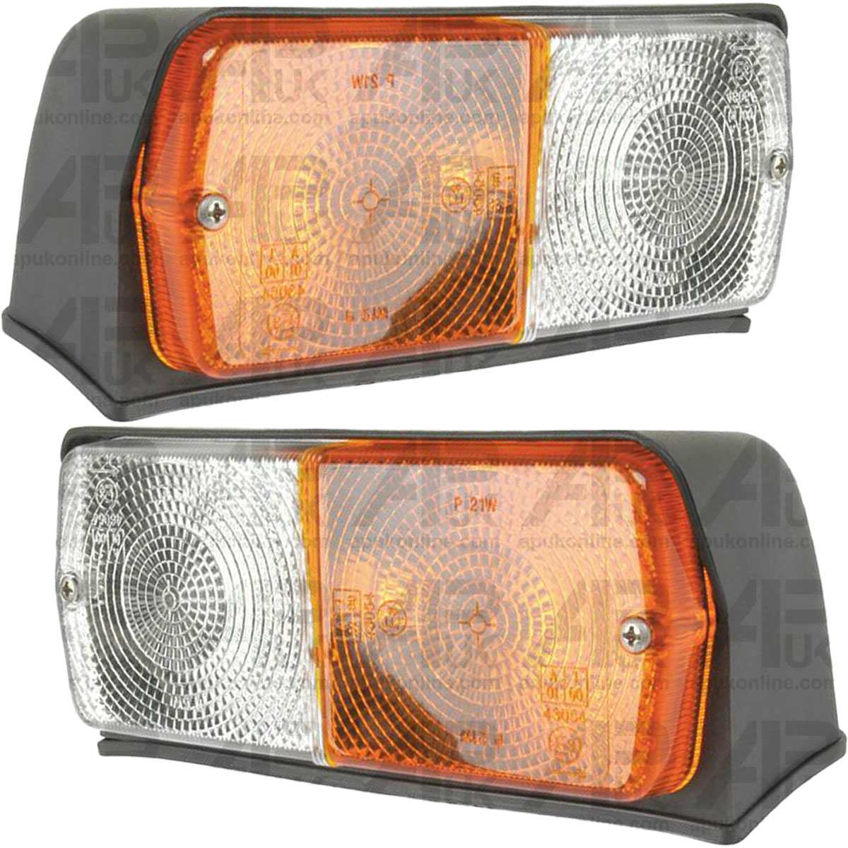 Front Side Light Lamp Set LH RH for Ford 7610 5110 5610 6610 6710 6810 Tractor