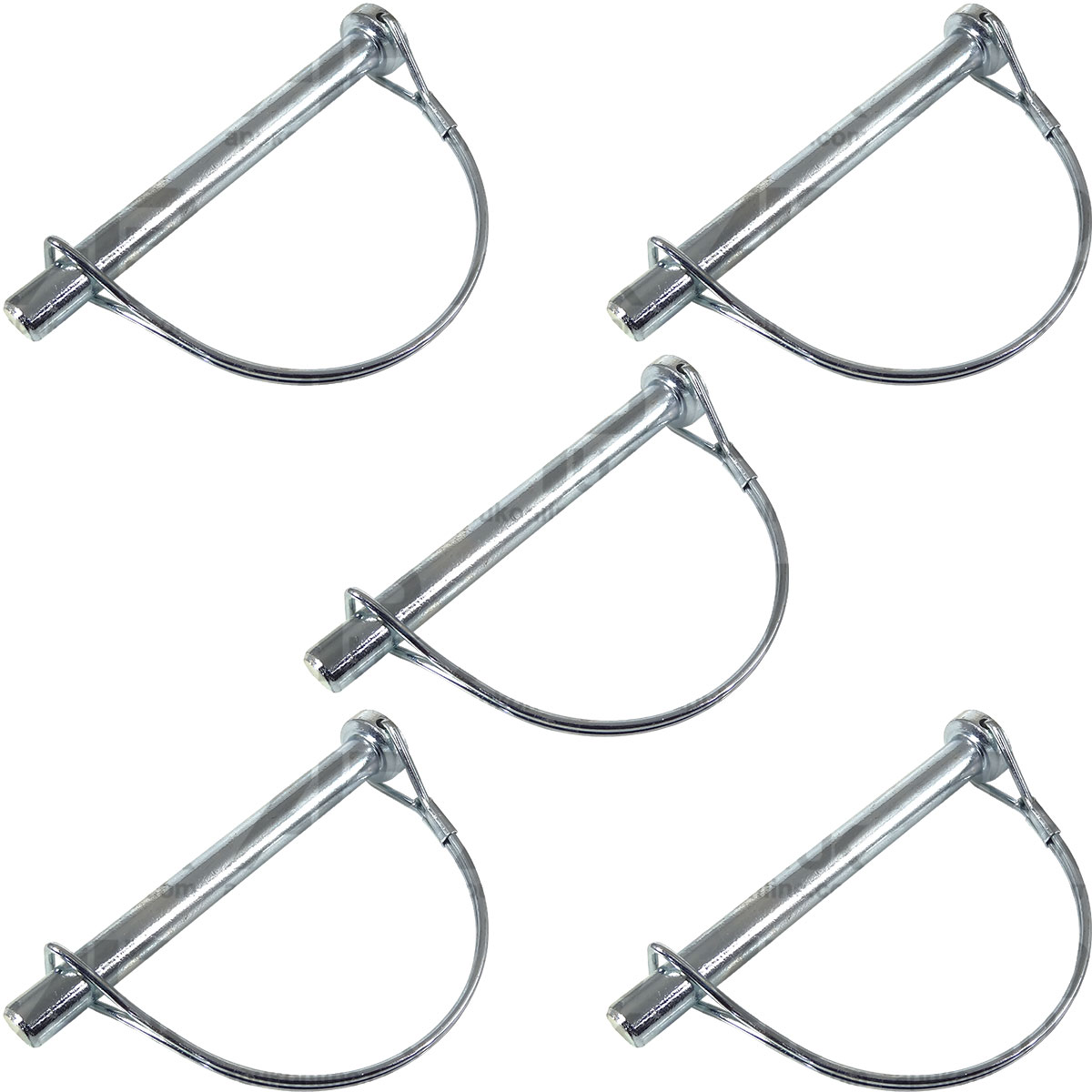 5x Shaft Locking Pins Round for Case IH Ford New Holland Massey Ferguson Tractor