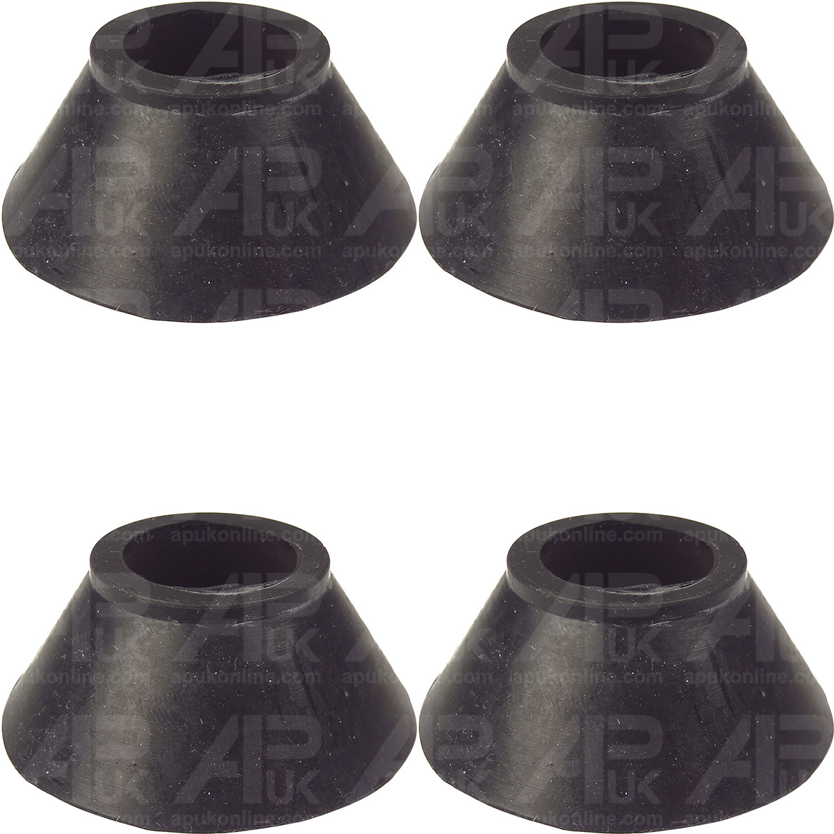 4x Track Tie Rod End Rubber Boots for Landini 9550 Large Allis Chalmers Tractor