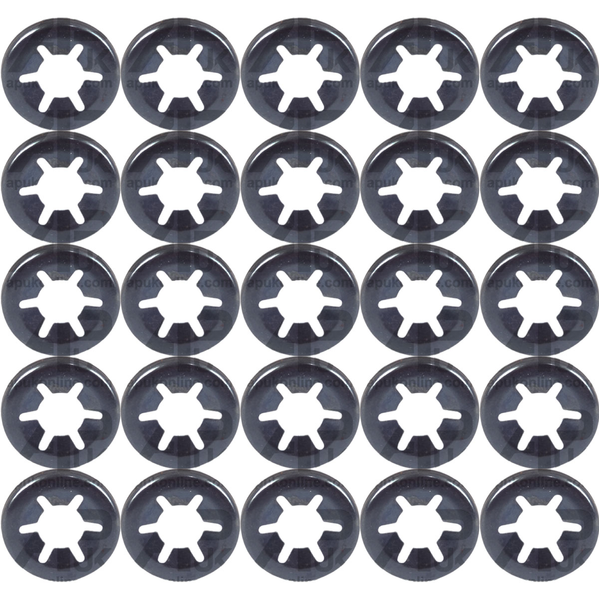 25x Starlock Washer Speed Lock 3/16&quot; for Ford 231 233 333 335 515 531 Tractor