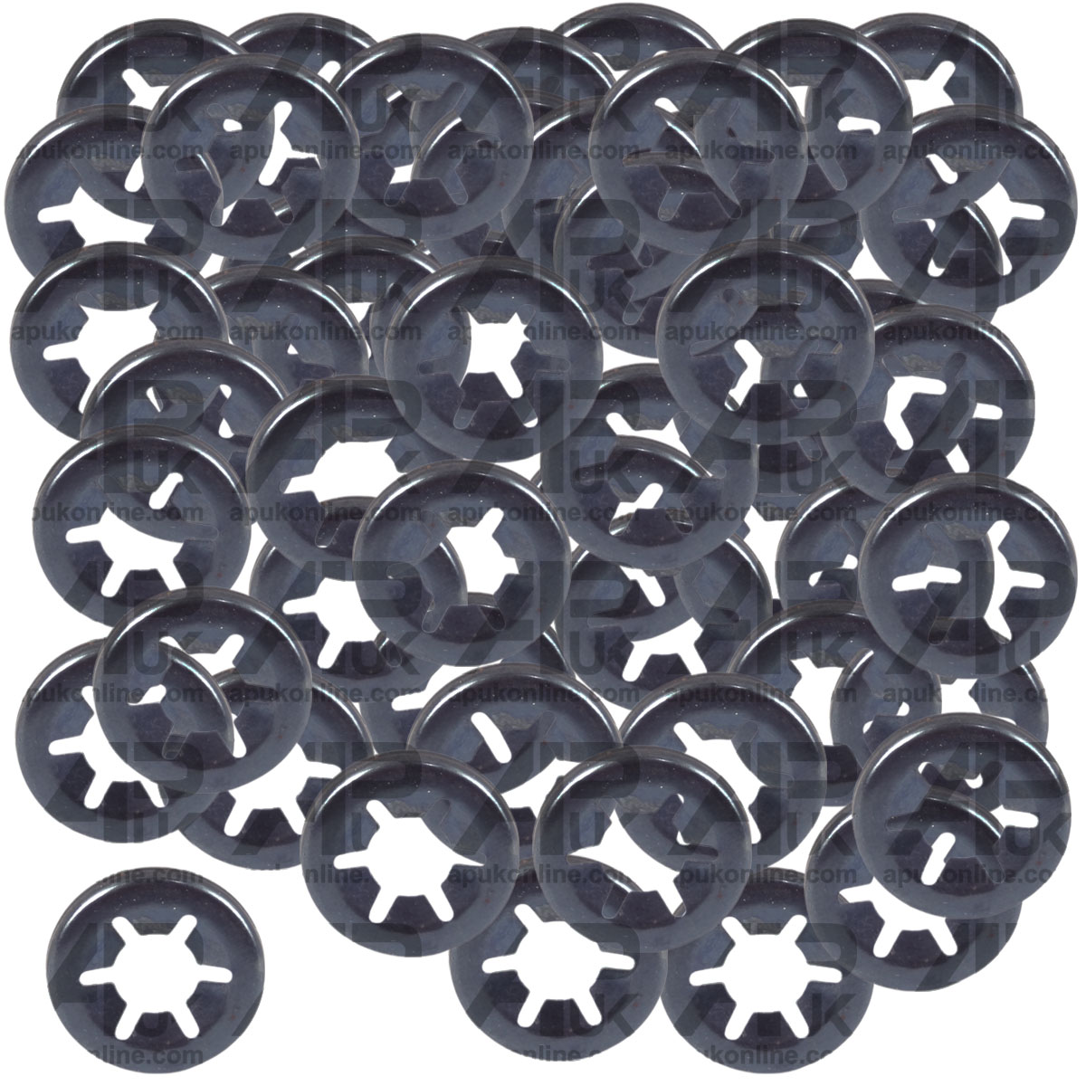 50x Starlock Washer Speed Lock 3/16&quot; for Massey Ferguson 152 155 158 165 Tractor