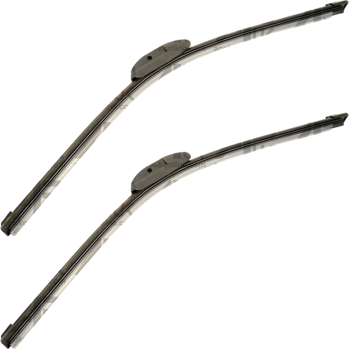 2x Wiper Blade 22&quot; Lucas for Renault Ares 540 546 550 556 566 610 616 Tractor