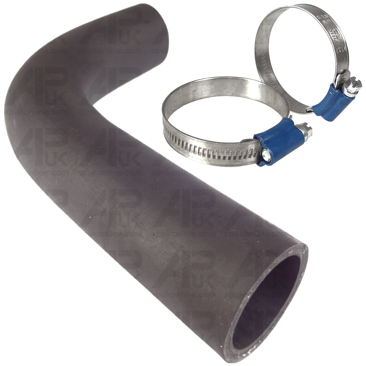 Radiator Rubber Bottom Hose &amp; Clip for Case International IH 275 384 444 Tractor