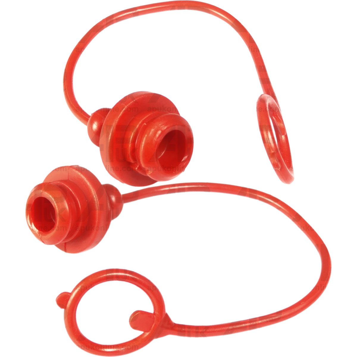 2x Hydraulic Coupler Blanking Plug Female Port Dust Cap Cover Seal 1/2&quot; Inch BSP