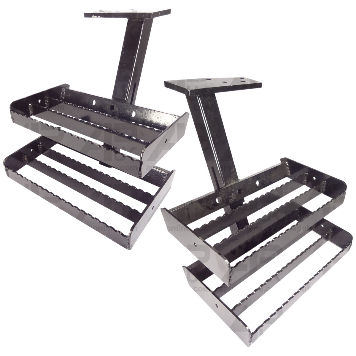 Cabin Cab Foot Double Step Set LH &amp; RH for Ford 7635 4635 4835 5635 6635 Tractor