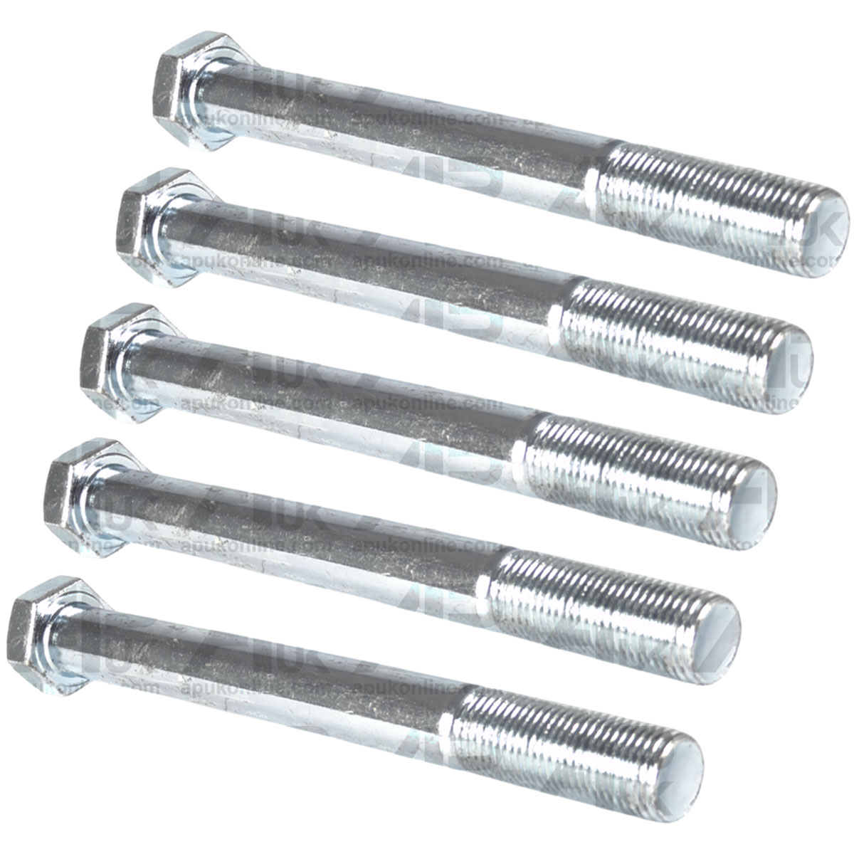 5x Wing Fender Bolt 1/2&quot; UNF x 5&quot; Length for John Deere Tractor Combine Mower