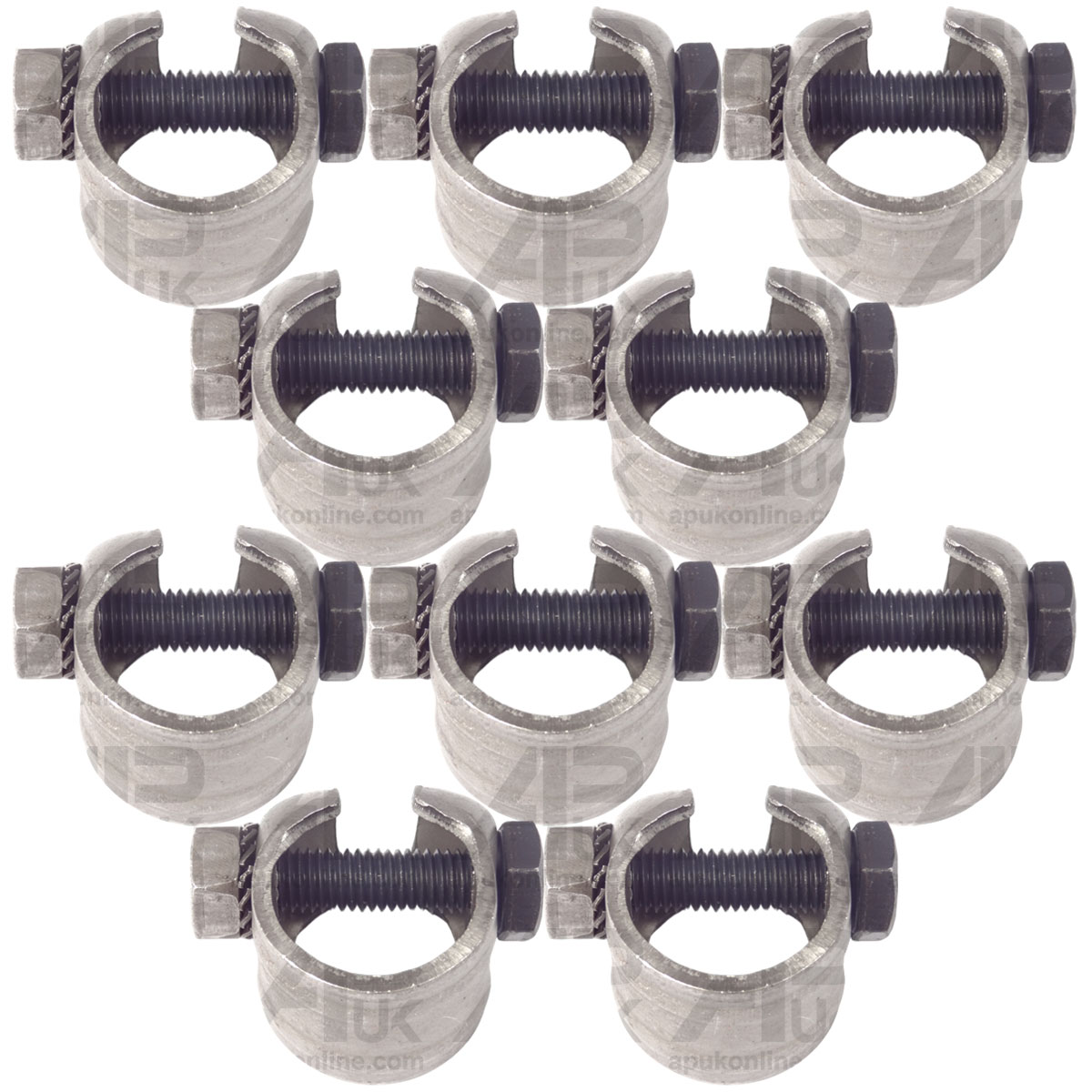 10x Track Rod Clamp 28mm Recessed Type for Ford 2600 3600 4600 335 2300 Tractor