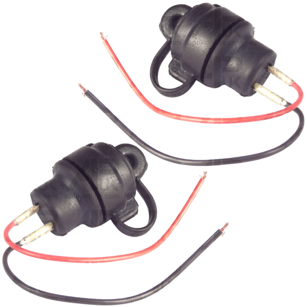 2x 2 Pin Trailer Plug Socket for Ferguson FE35 TE20 TEA20 TED20 TEF20 Tractor