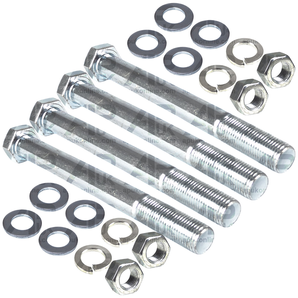 2x Rear Wing Fender Bolts Mounting Kit for John Deere Tractor Mower Telehandler