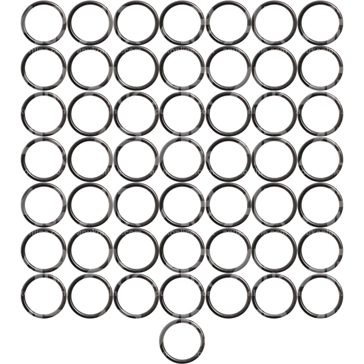 50x O Rings 1/16 x 5/8&quot; Rubber BS16 for Massey Ferguson Case IH Fordson Tractor