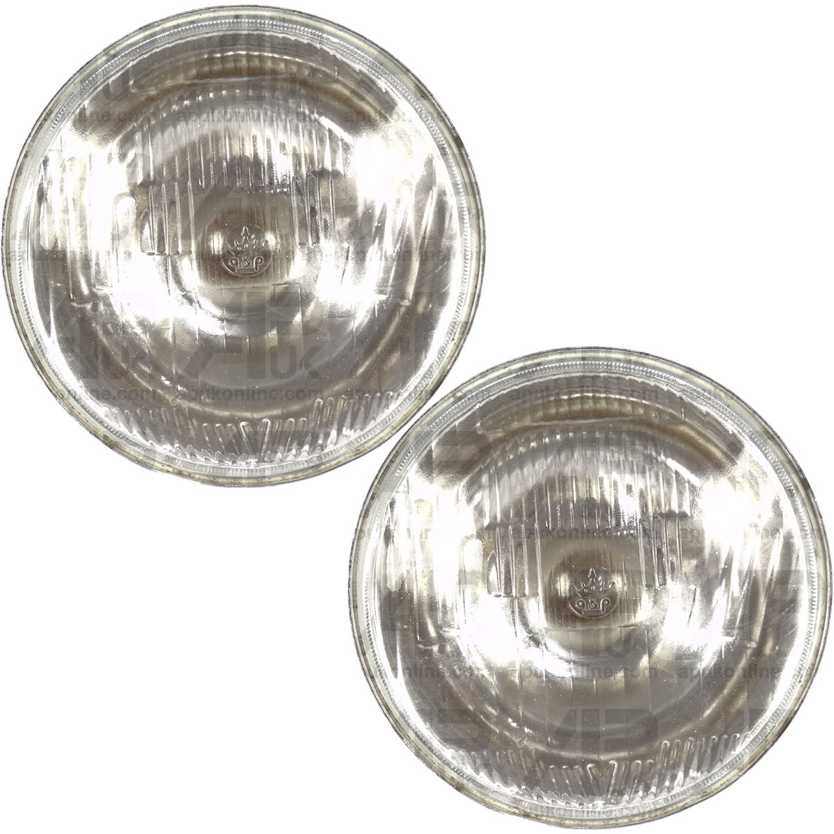 2x Headlights 138mm with Bulbs for Massey Ferguson 35 35X 65 765 Tractor