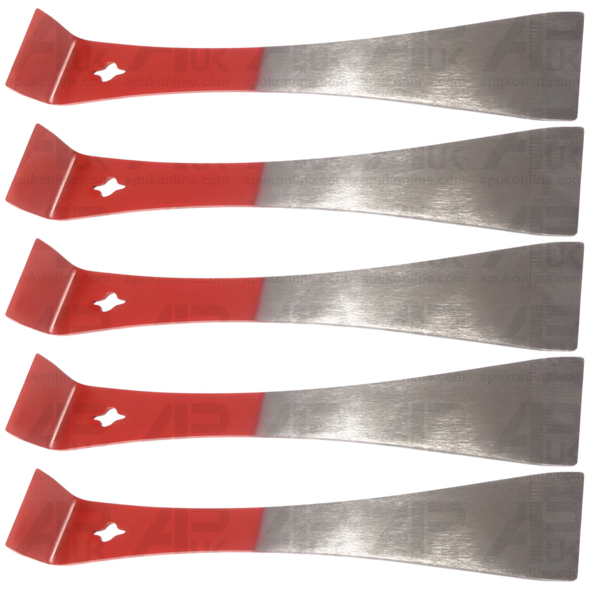 5x Universal DIY Lifting Prying Lever J Hook Pry Levelling Crowbar Handheld Tool