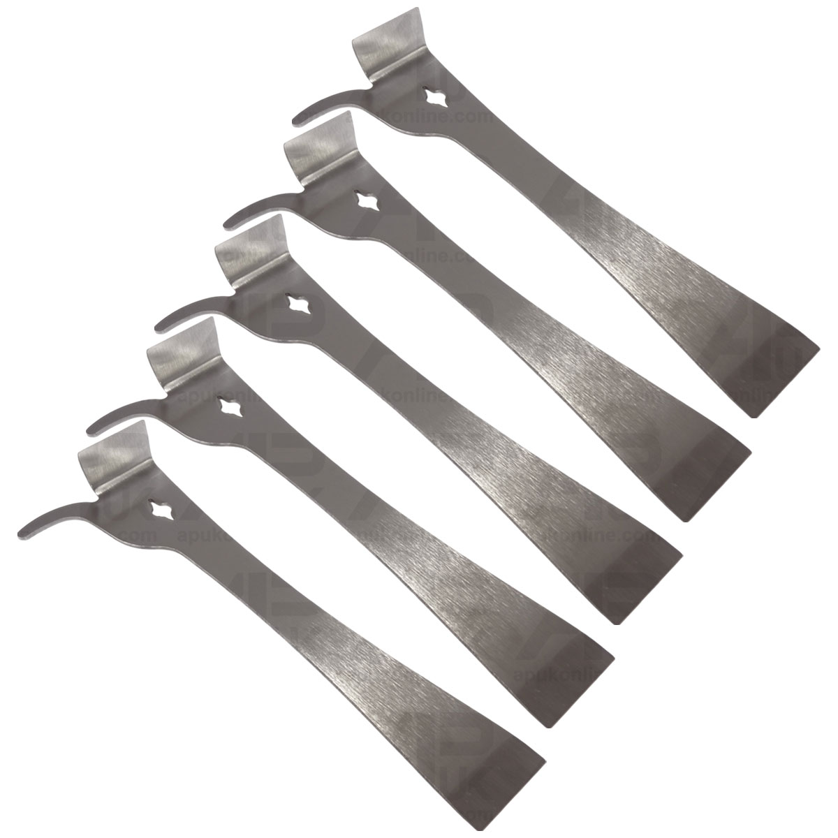 5x Bee Hive Scraper Frame Lifter J Hook Beekeeping Apiculture Multifunction Tool