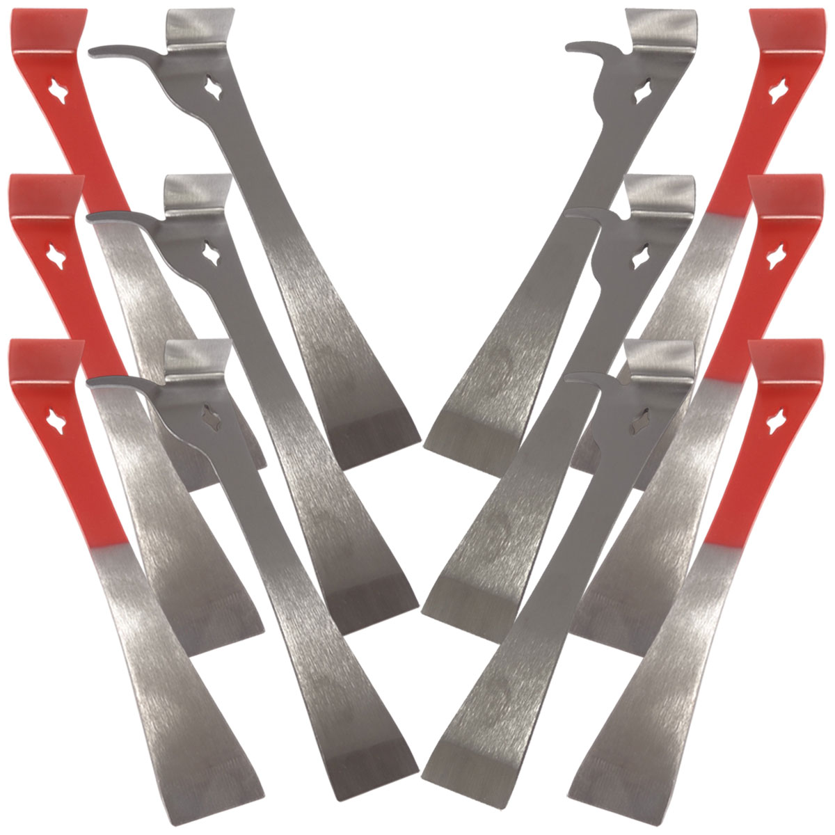 10x Honey Frame Lifter Scraper Set Universal DIY Pry Leverage Hook Crowbar Tool