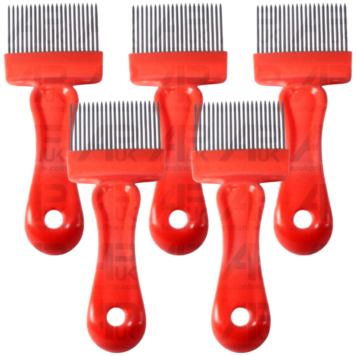 5x Uncapping Fork Comb Beekeeping Hive Scraper Shovel Scratcher Stainless Steel