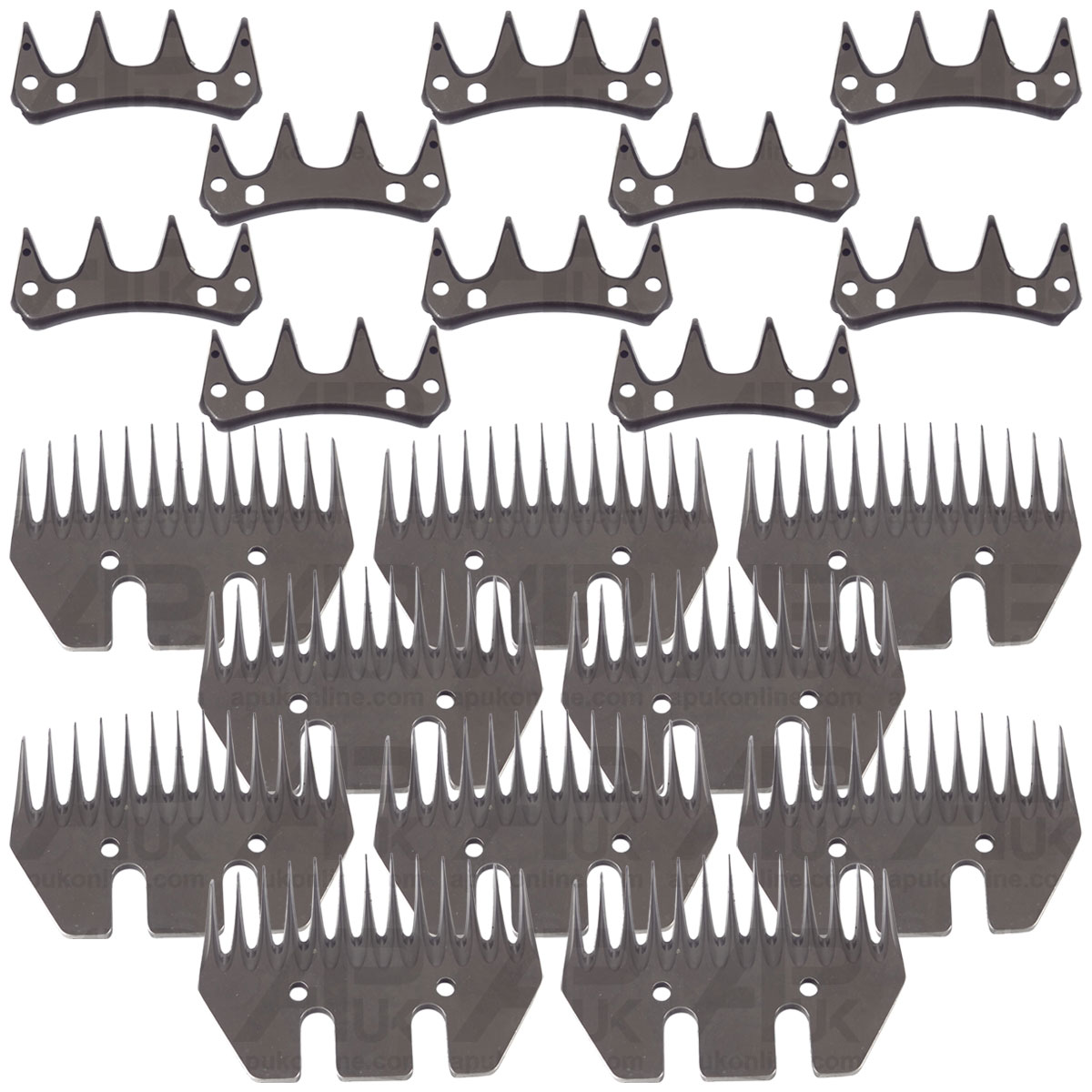 10x Wool Clipper Blade Sheep Horse Goat Comb Trim Cutter Shearer Tool Straight