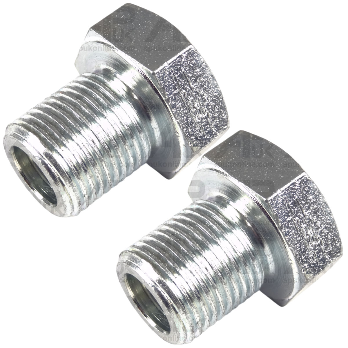 2x Oil Sump Plug 3/4 UNF for Ford 8010 8530 8600 9000 9600 9700 3055 Tractor