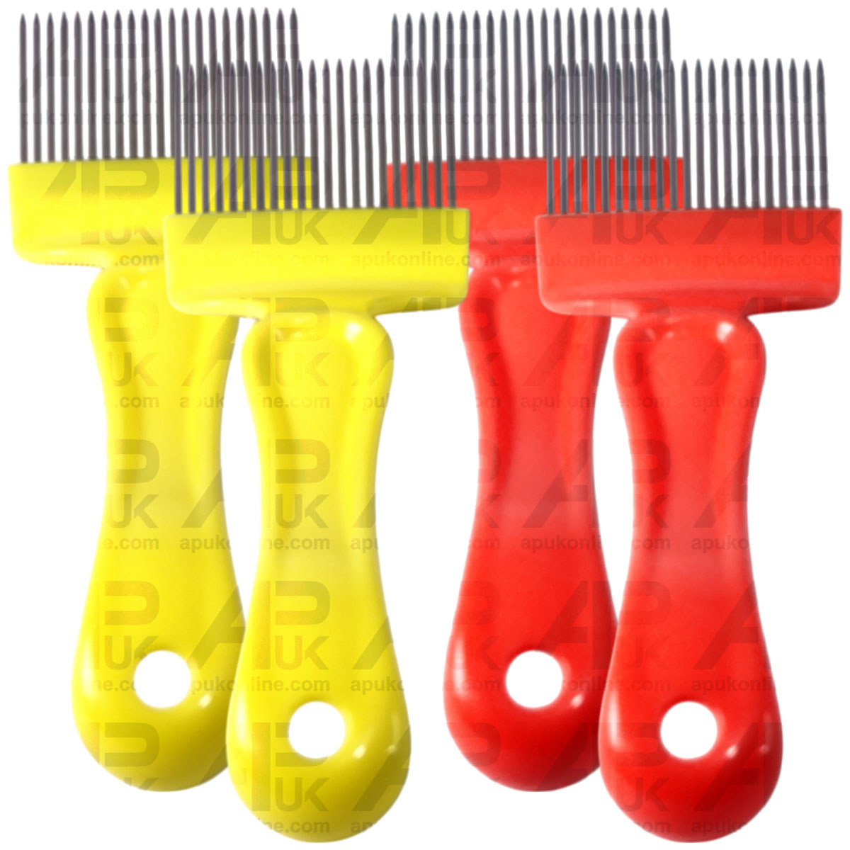 2x Bee Hive Uncapping Fork Honey Set Wax Tine Scraper Comb Shovel Scratcher Tool