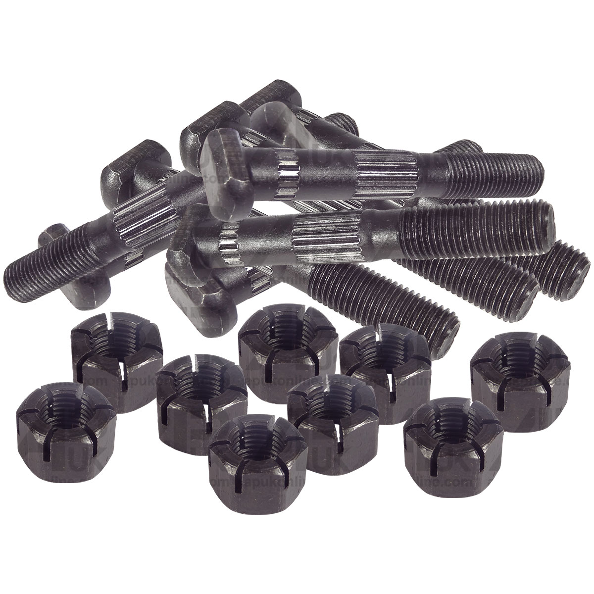 12x Conrod Bolts &amp; Nuts for Ford 2600 3000 3600 4000 4600 5000 5600 7000 Tractor