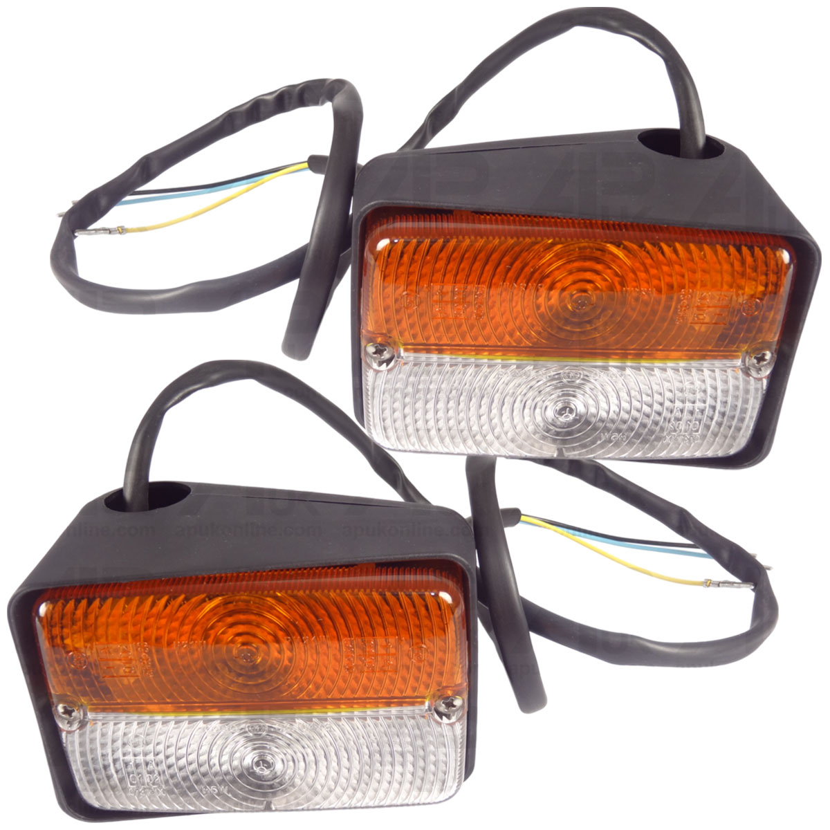 COBO Combination Headlight Lamp Set for Ford New Holland 5640 6640 7740 Tractor