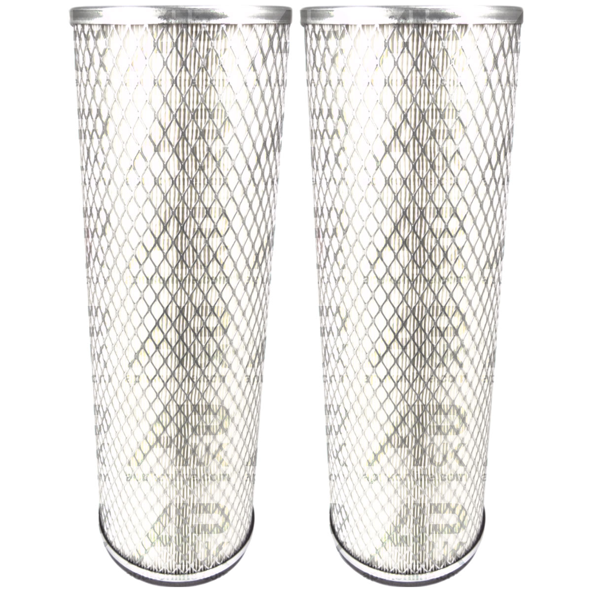 2x Fleetguard Air Filter AF1644 for John Deere 8430 8440 8450 8560 8630 Tractor