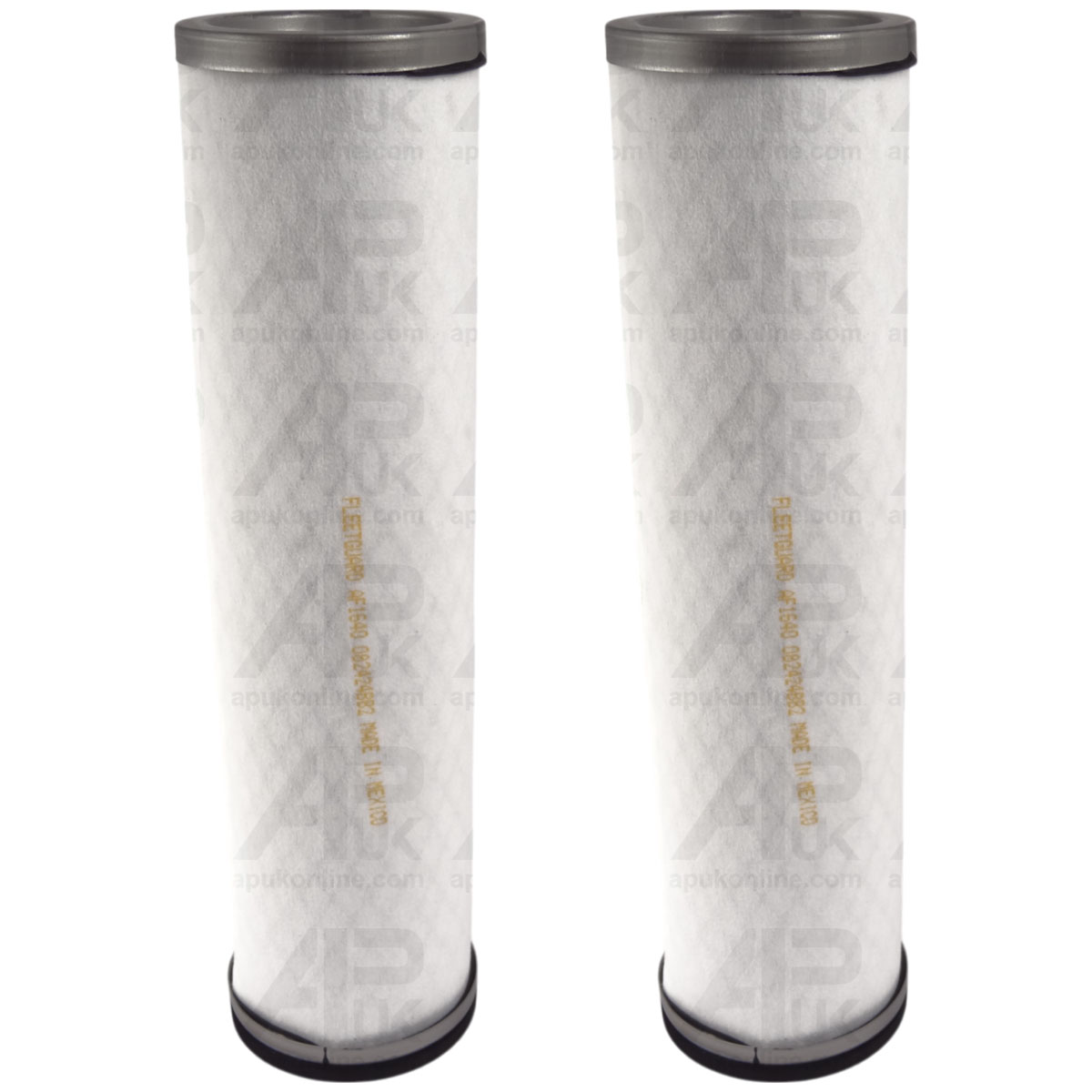 2x Fleetguard Air Filter Inner AF1640 for Ford 5000 5600 6600 7000 7600 Tractor