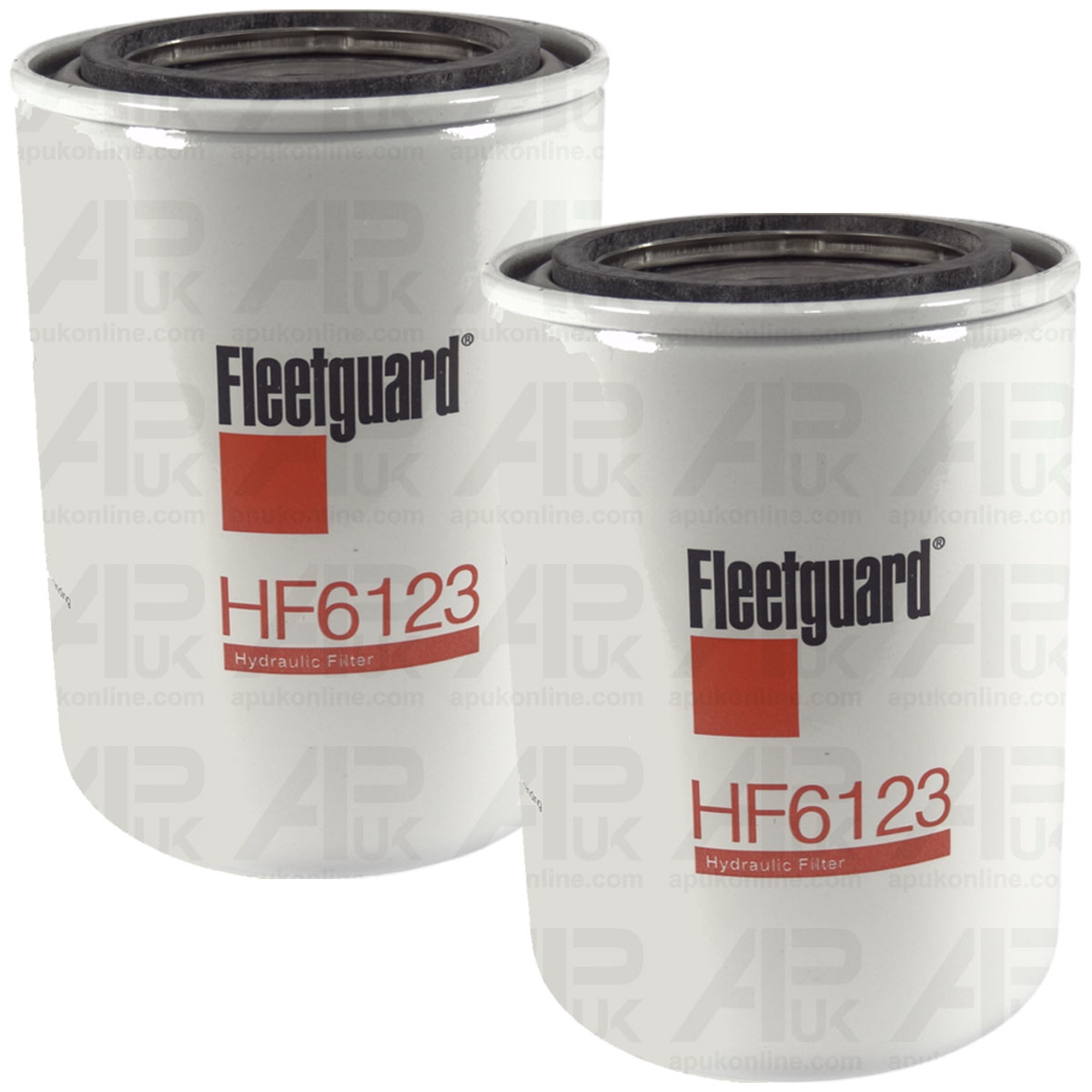 2x Fleetguard Hydraulic Filter HF6123 for Ford 250 2600 3600 4600 5600 Tractor