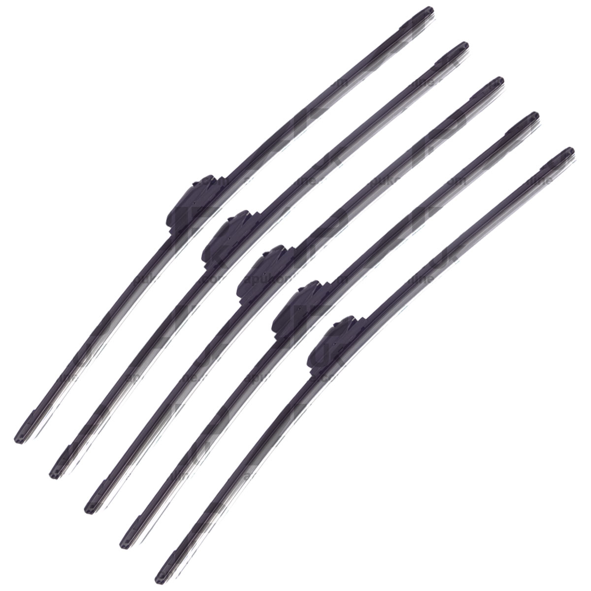 5x Wiper Blade 20&quot; Lucas for Claas Atles 915 926 936 Axion 810 820 830 Tractor