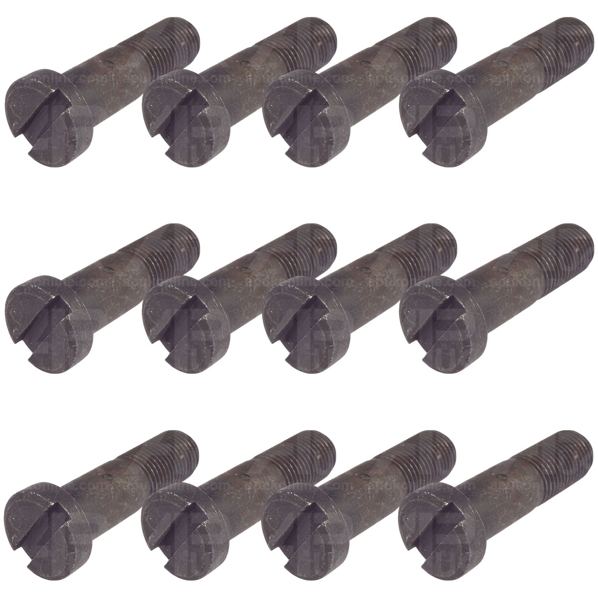 12x Crown Wheel Bolts for Massey Ferguson 35 35X 65 135 148 165 168 265 Tractor