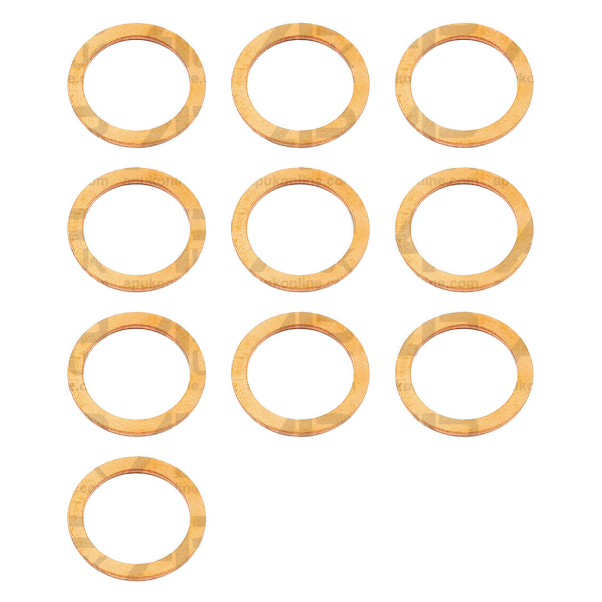 10x Water Temperature Sender Copper Washers for Massey Ferguson Fordson Tractor