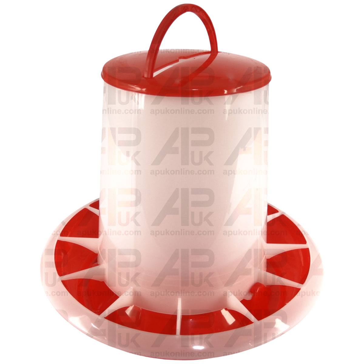 6kg Feeder Bowl for Chicken Bird Chick Poultry Duck Hen Goose Quail Game Plastic