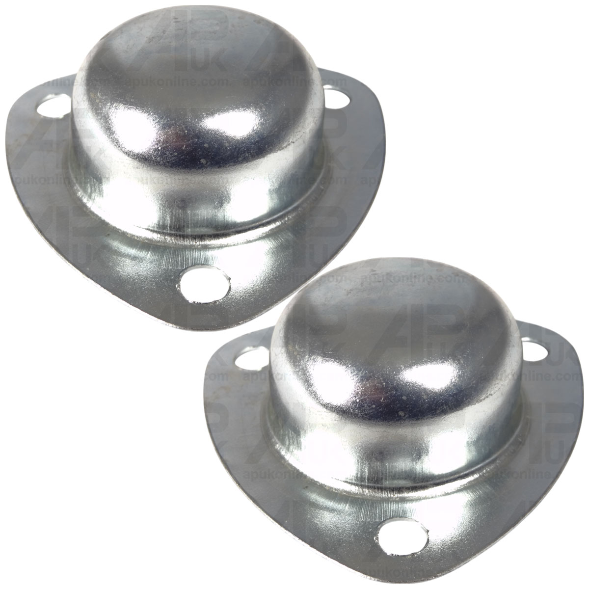 Front Wheel Axle Hub Cap Pair for Case International IH 946 1046 1246 Tractor