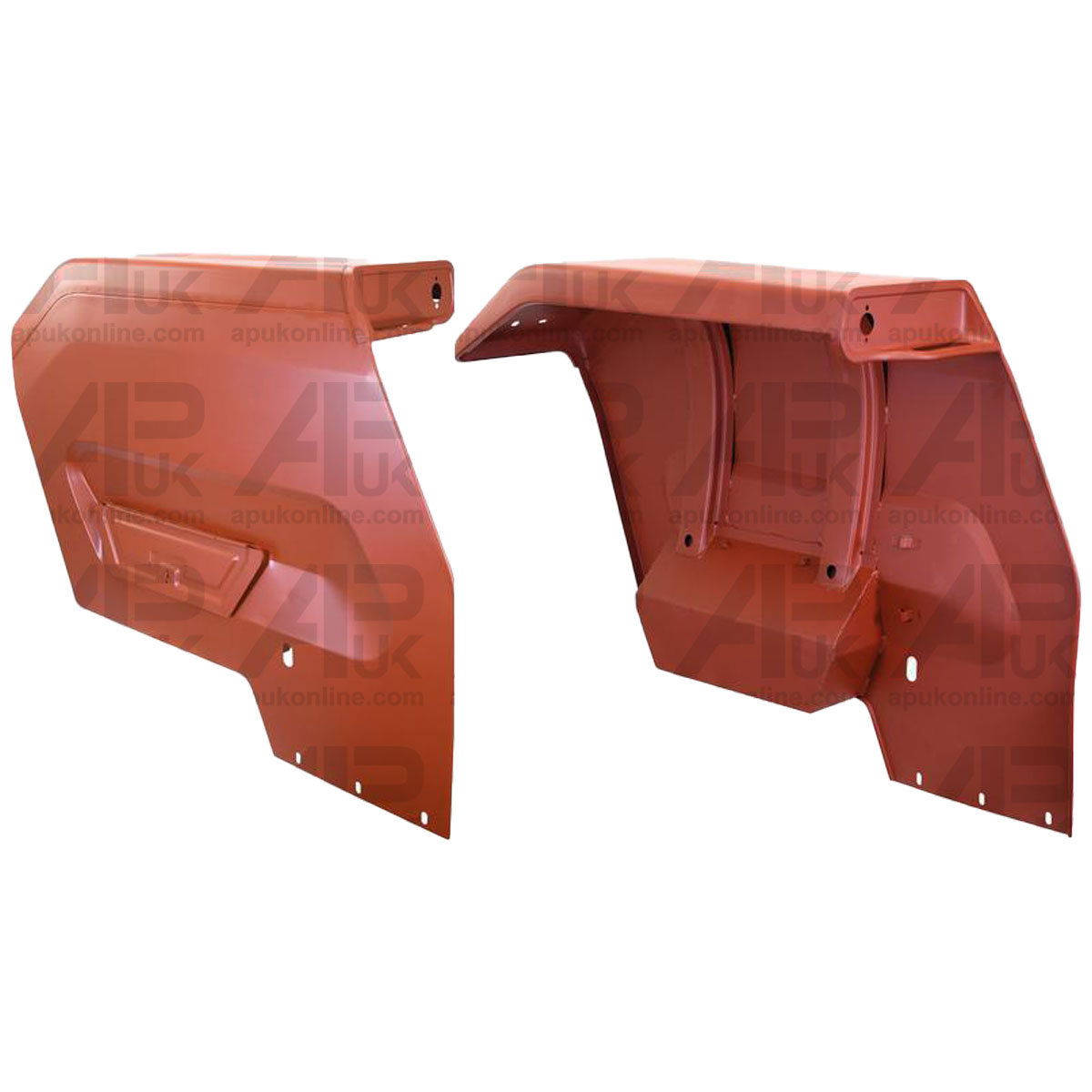 LH/RH Square Mudguards Fenders Wings Pair Set for Massey Ferguson 240 Tractor