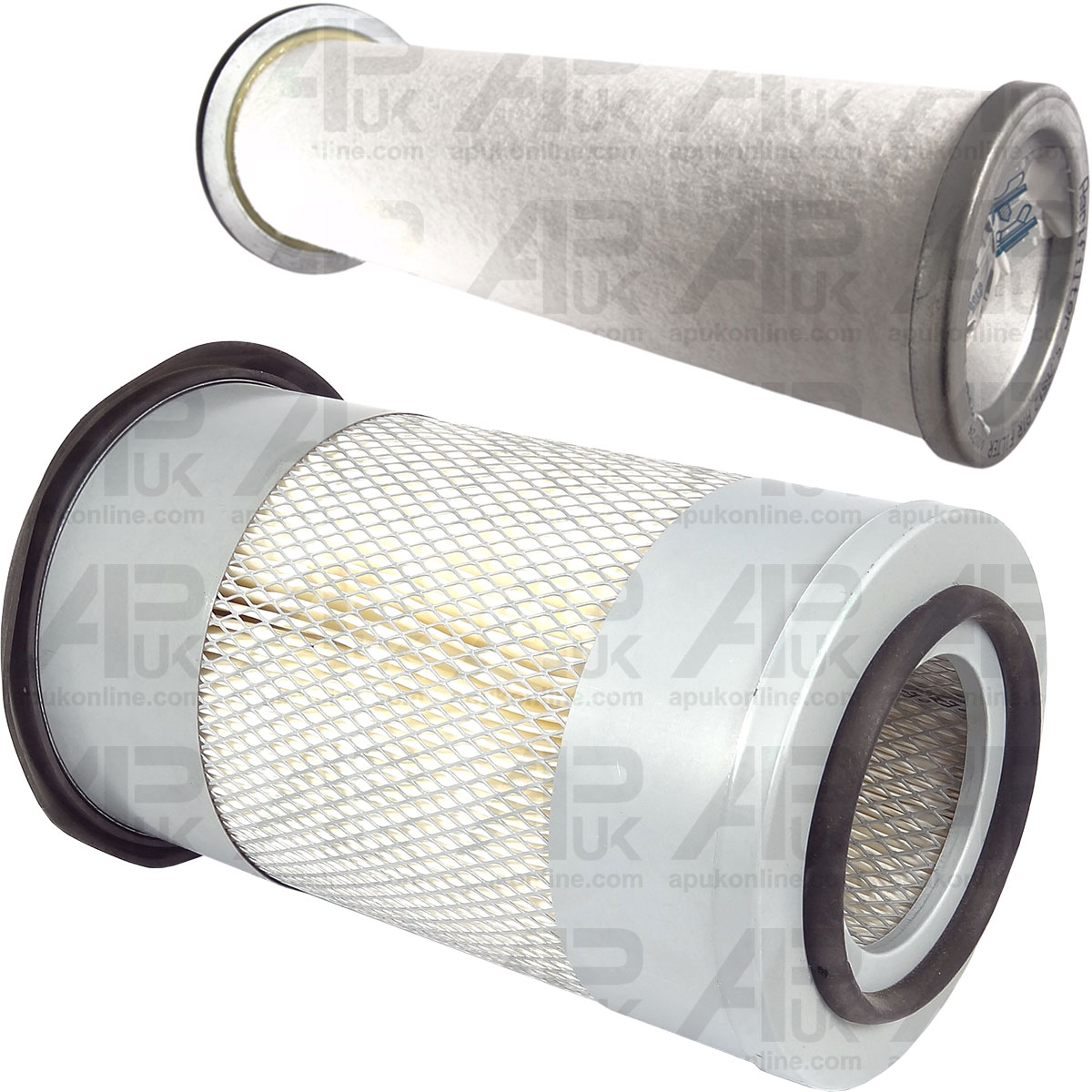 Inner &amp; Outer Air Filter Elements for Fiat M100 M115 M135 M160 Tractor Engine