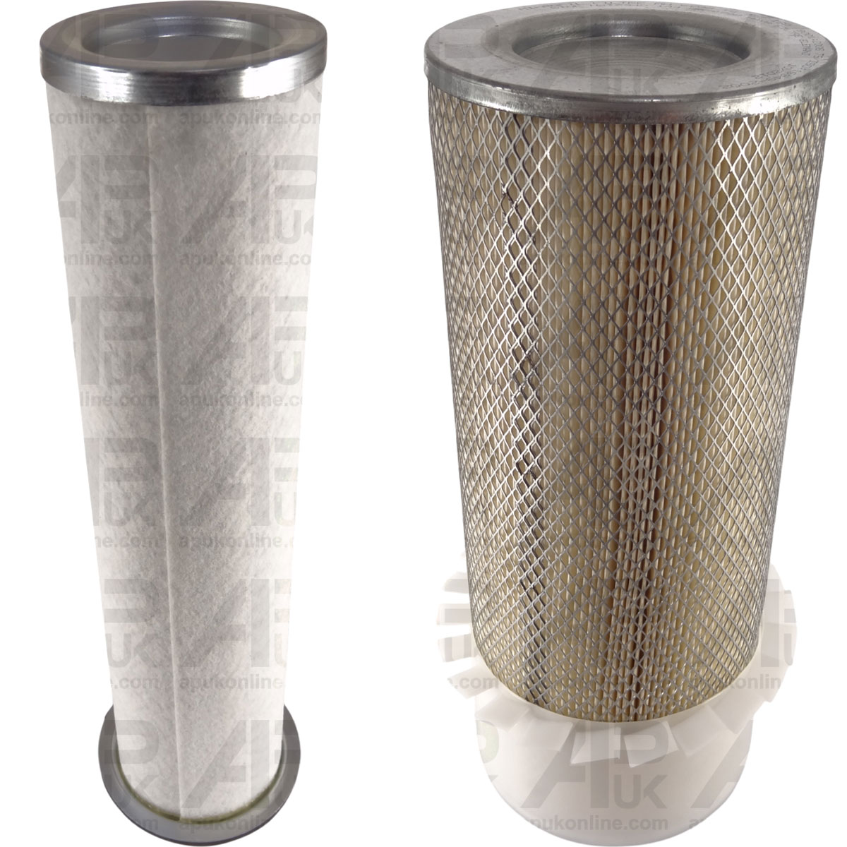 Inner &amp; Outer Air Filter Elements for Same Buffalo 120 130 Tractor Engine