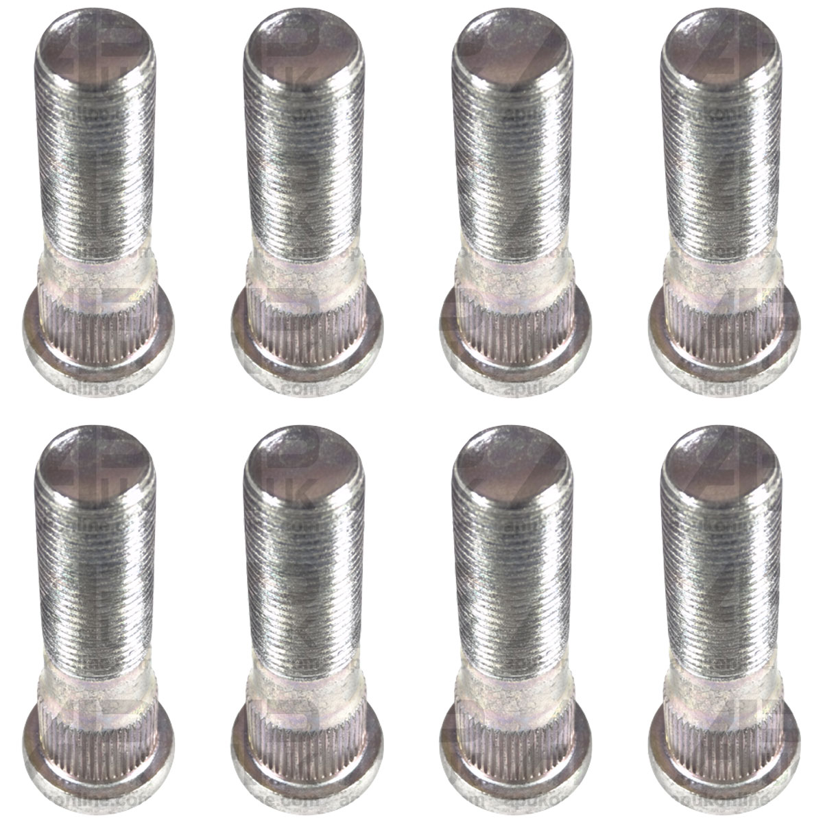 8x Rear Wheel Studs 5/8&quot; x 2&quot; UNF for Massey Ferguson 30 30B 30D 31 40 Tractor