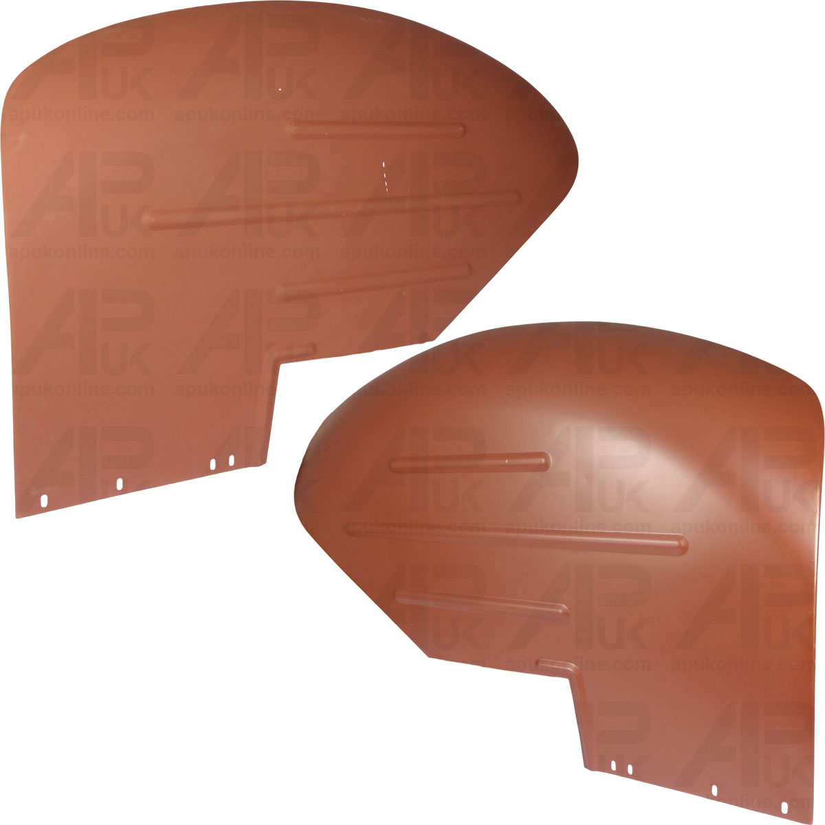 Pair of Mudguard Fender Wings 6&quot; Drop for Massey Ferguson 35 35X 65 135 Tractor