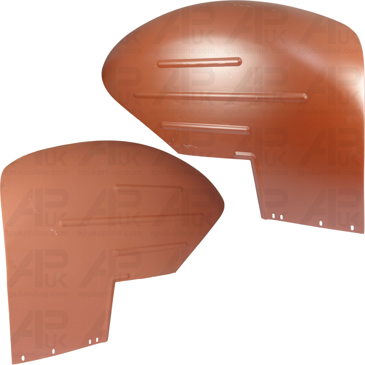 LH/RH Pair Mudguards Fenders Wings 9&quot; Drop Shell Type for Ferguson FE35 Tractor