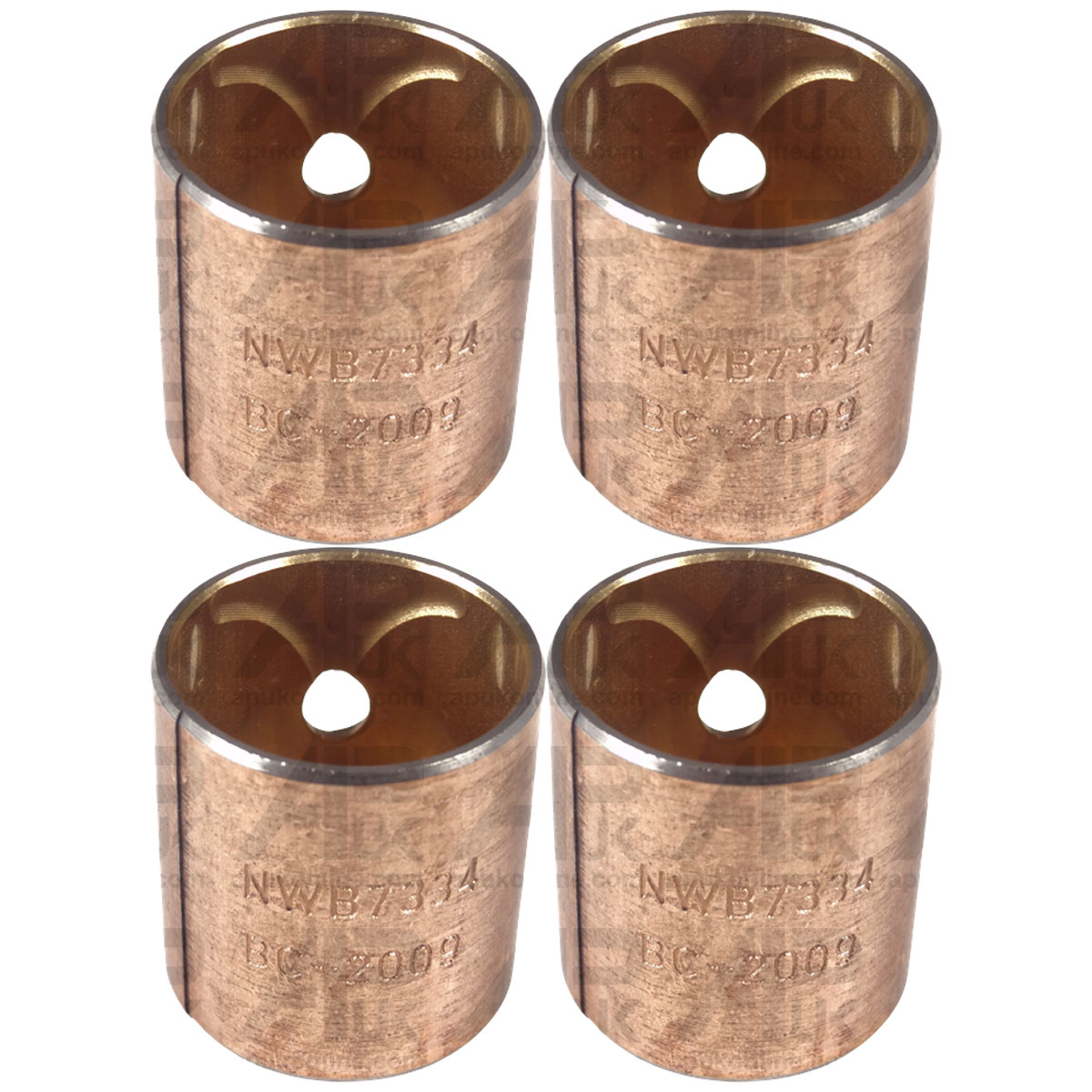 4x Conrod Small End Bushes Connecting Rod Bush for Ferguson TEF20 Tractor Engine