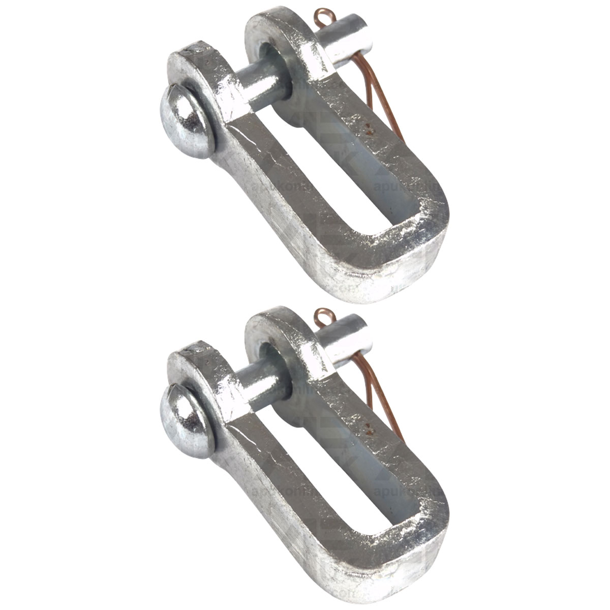 2x Check Chain D Shackle with Pin for Massey Ferguson 35 35X 135 133 140 Tractor