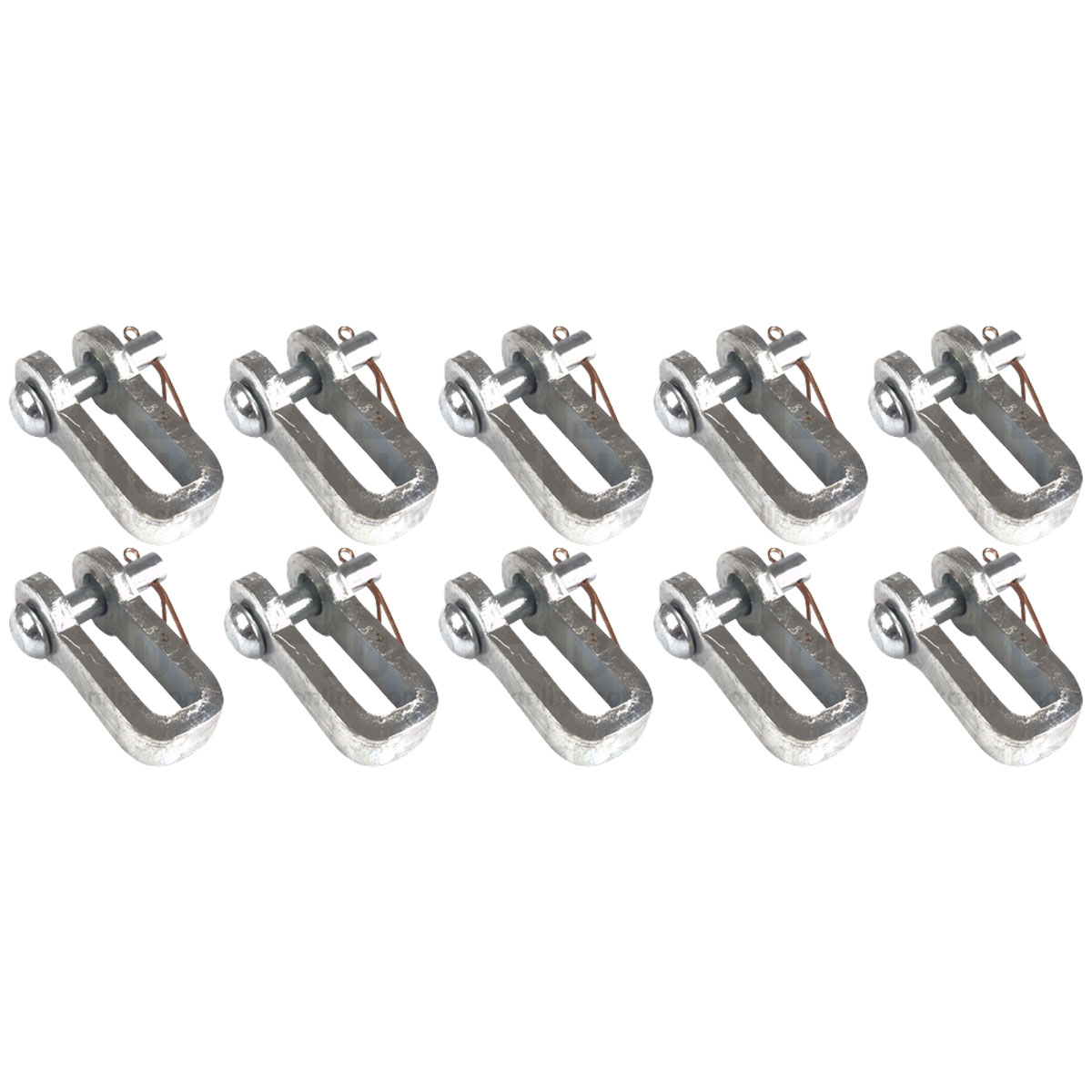 10x Check Chain D Shackles w/Pins for Massey Ferguson 35 35X 135 133 140 Tractor