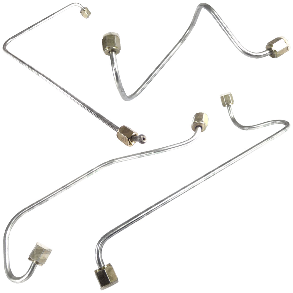 Fuel Injector Pipe 4 Cyl Kit for Ferguson FE35 Tractor Standard Motor 23C Engine