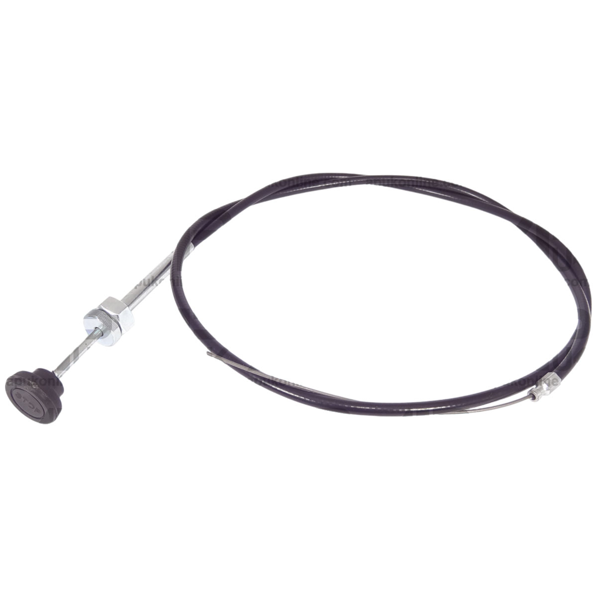 Engine Stop Cable 1307mm Black Knob for Ford 2000 3000 4000 5000 7000 Tractor